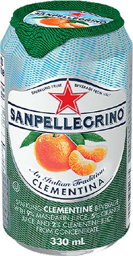 San Pellegrinio Clementine Cans