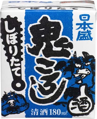 Nihon Sakari Oni Juice Box Blue 180ml