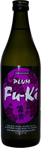 13.5% Alcohol Fu-ki Plum