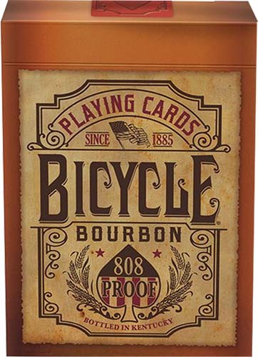 True Games Playing Cards Bourbon Illustrated