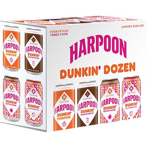 Harpoon Dunkin Dozen 12pk Cn
