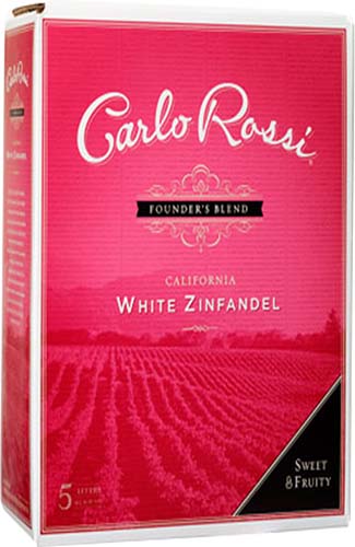 Carlo Rossi White Zinfandel 5.0 Box
