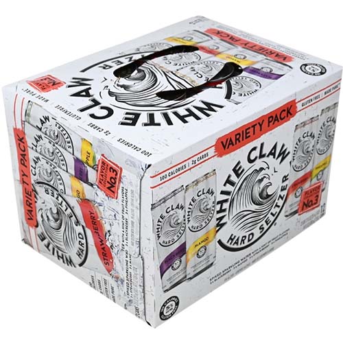 White Claw Variety #3 12 Pk Can