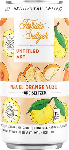 Untitled Art Navel Orange Yuzu Seltzer