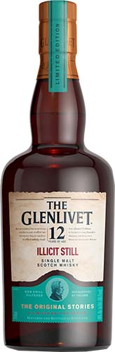 The Glenlivet Illicit Still 12 Year Old Single Malt Scotch Whiskey