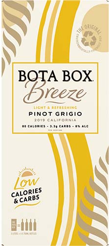 Bota Box Breeze Pinot G.3l