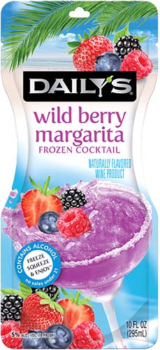 Daily's Rtd Pouch Wild Berry Margarita
