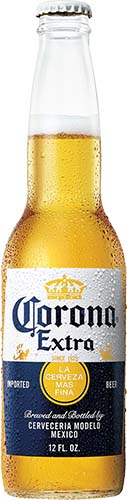 Corona Extra                   Mexican Lager Bottles