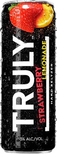 Truly Hard Seltzer Strawberry Lemonade, Spiked & Sparkling Water