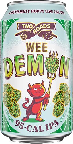 Two Roads Wee Demon 96cal Ipa 12pk Can