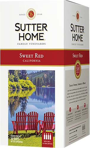 Sutter Home Sweet Red Box