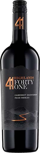 Highlands 41 Paso Robles Cabernet Sauvignon Red Wine