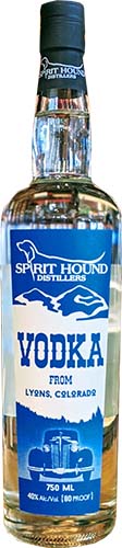 Spirit Hound Colorado Vodka