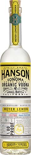 Hanson Organic Meyer Lemon 750ml