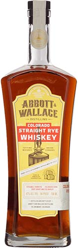 Abbott & Wallace Straight Rye Whiskey