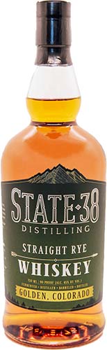 State 38 Straight Rye Whsky