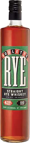 Roulette Rye 4 Year Straight Rye Whiskey