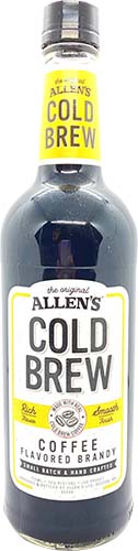 Allens Cold Brew               Coffee Brandy