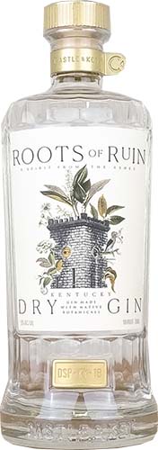 Castle & Key Roots Of Ruin Gin 750ml