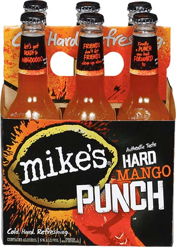 Mikes Hard Mango Bottles