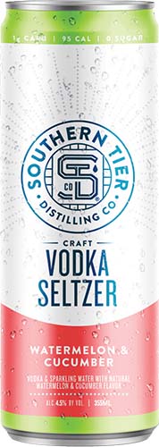 Southern Tier Distilling Co. Watermelon & Cucumber Vodka Seltzer