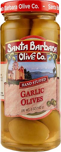 Santa Barbara Garlic Olives