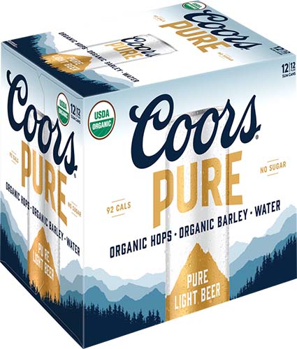 Coors Pure 12pk Can