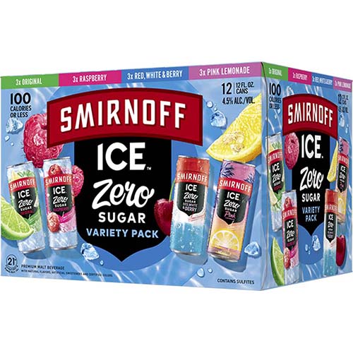 Smirnoff Ice Zero Sugar Variety