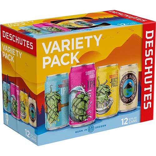 Deschutes Variety Pack 12 Pack 12 Oz Cans