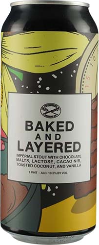 Pipeworks Baked & Layered Imperial Stout 4pk Can