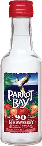 Parrot Bay 90 Proof Strawberry 50ml
