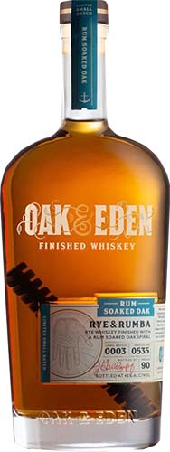 Oak & Eden Rye & Rumba Whiskey