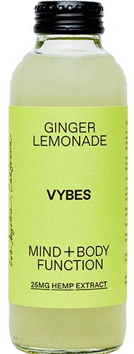 Vybes Ginger Lemonade Cbd Drink