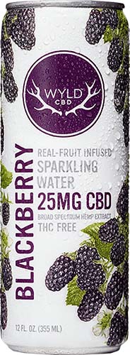 Wyld Cbd Blackberry Water