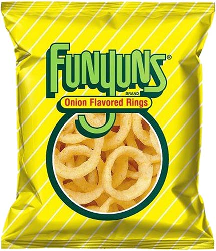 Funyuns Onion Flavored Rings 1.875oz Bag
