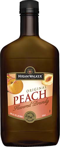 Hiram Walker Peach Brandy 60 Proof