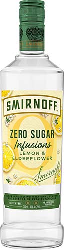 Smirnoff Lemon Eldrflwr 750ml