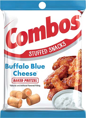 Combos Buffalo Blue Cheese Pretzel 6 Oz Bag