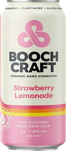Boochcraft Strawberry Lemonade 16oz Can