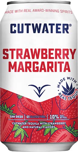 Cutwater Strawberry Margarita 4pk Cans