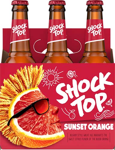Shock Top Ruby Fresh Grapefruit Ale Beer