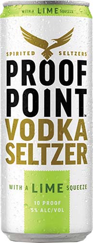 Proof Point Lime Tequila Seltzer 4pk Can