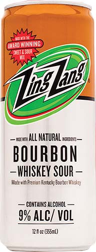 Zing Zang Bourbon Whiskey Sour 4pk Can