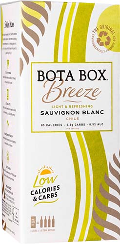 Bota Breeze Sauvignon Blanc Low Cal & Carb 3l