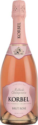 Korbel Brut Rose Champagne 750ml