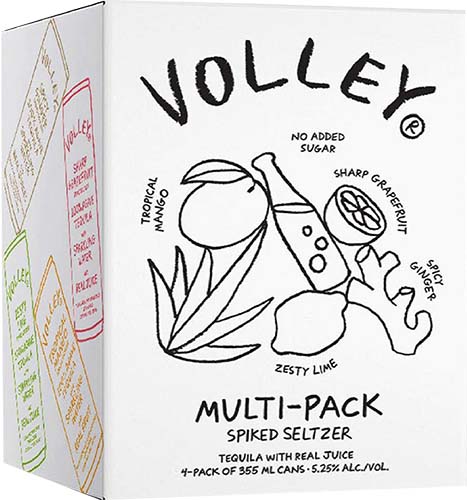 Volley Tequila Seltzer Multi Pk