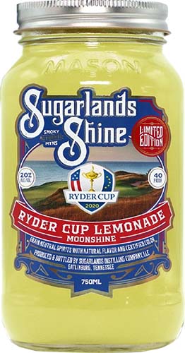 Sugarlands Ryder Cup Lemonade Moonshine