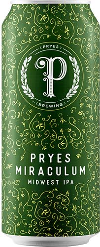 Pryes Brewing Miraculum Ipa 12 Pk Cans