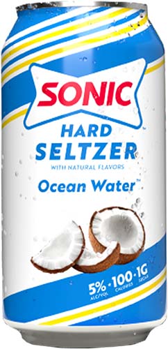Sonic Hard Seltzer Ocean Water 12pk 12oz Cn