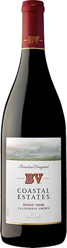 Bv Coastal  Pinot Noir 750ml.
